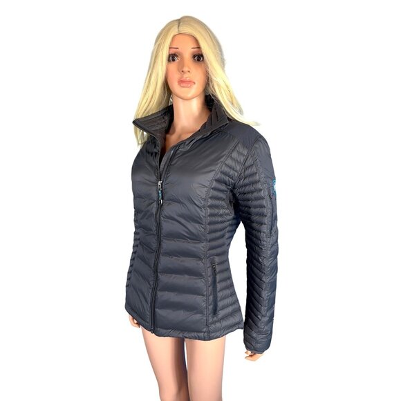 Kuhl Jackets & Blazers - Kuhl Spyfire Jacket Thermal  800 goose down W's L Gray Puffer MSRP$259